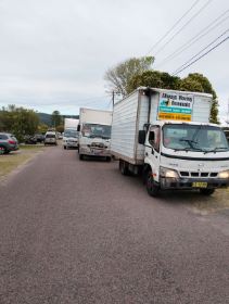 Happy customers after moving