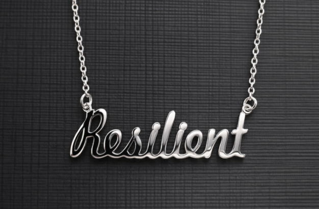 Resilient necklace - sterling silver